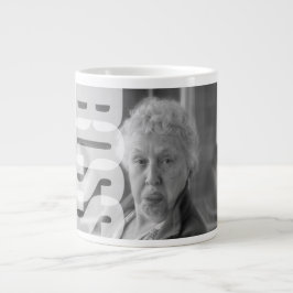 Café Grande Taza de BOSS de la señora mayor