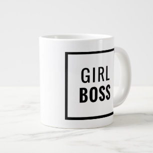 Café Grande Taza de Boss del chica