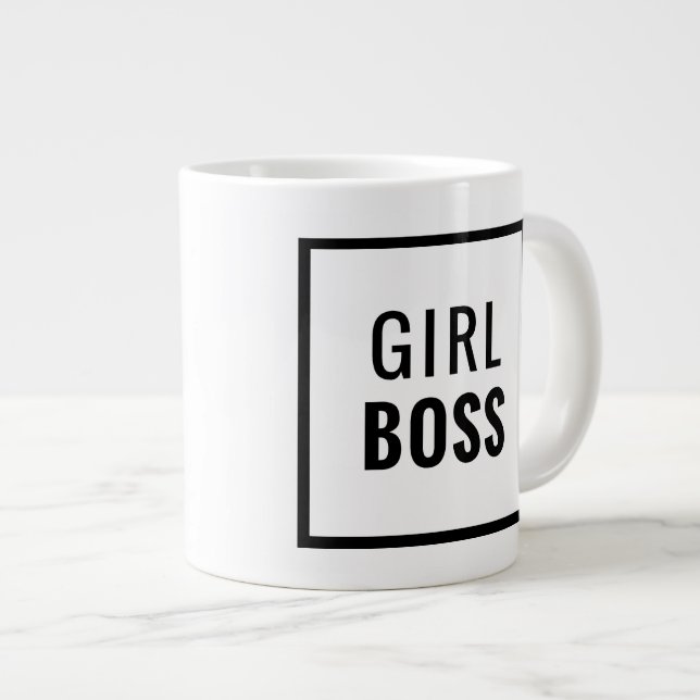 Café Grande Taza de Boss del chica (Derecha)