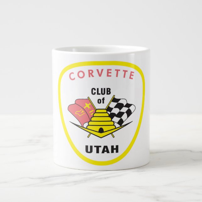 Café Grande Taza de cerámica enorme (Frente)