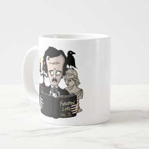 Café Grande Taza de "Edgar Allan Poe"