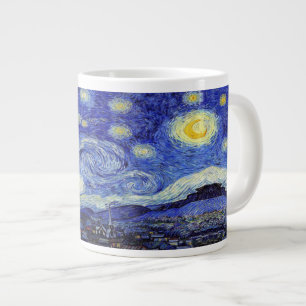 Café Grande Taza de Expresso de la noche estrellada