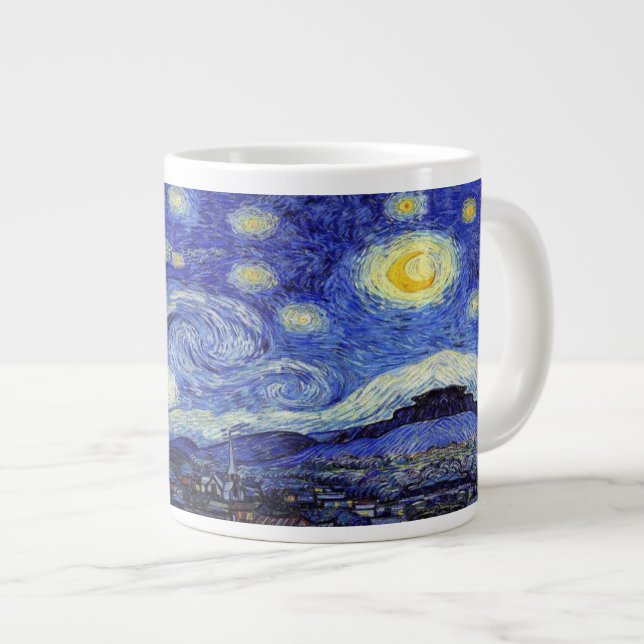 Café Grande Taza de Expresso de la noche estrellada (Derecha)
