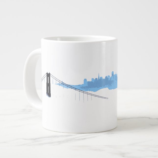 Café Grande Taza de la ciudad de la niebla (San Francisco) (Izquierda)