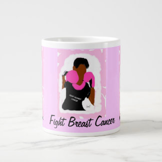 Café Grande Taza de la especialidad del cáncer   de pecho de