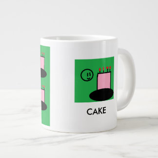 Café Grande Taza de la torta