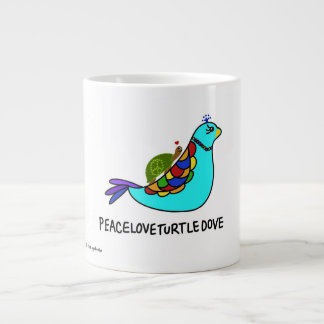 Café Grande Taza de PeaceLoveTurtleDove