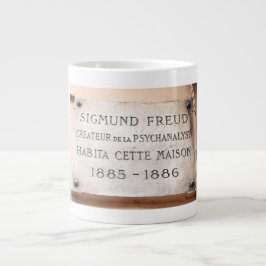 Café Grande Taza de Sigmund Freud París Placque