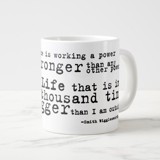 Café Grande Taza de Smith Wigglesworth (Derecha)