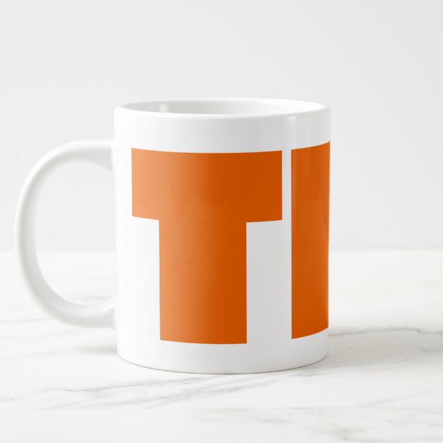 Café Grande Taza de Té Simple (Izquierda)