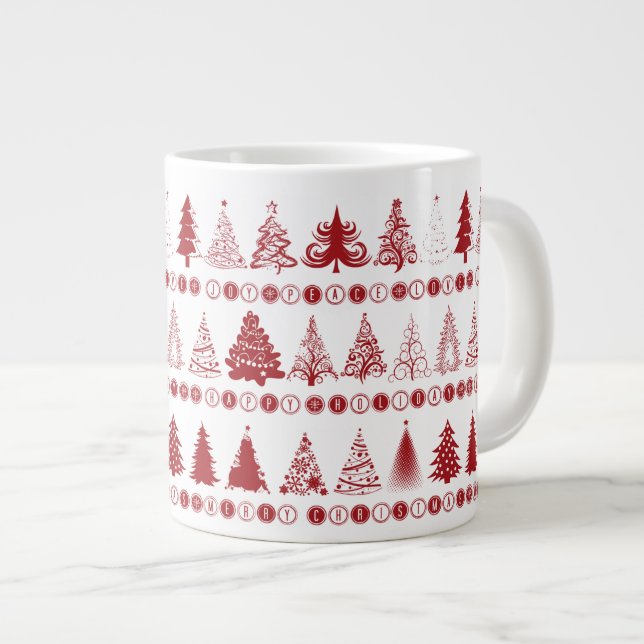 Café Grande Taza del árbol de navidad (Derecha)
