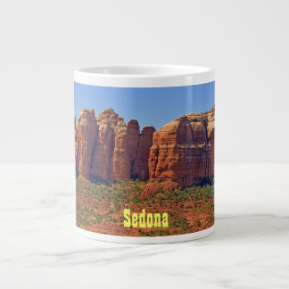 Café Grande Taza del jumbo de la roca de la catedral