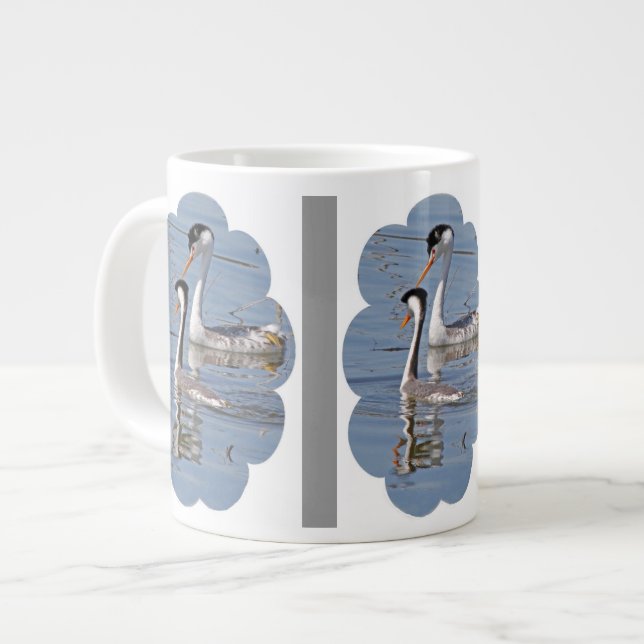 Café Grande Taza del jumbo de los Grebes (Izquierda)