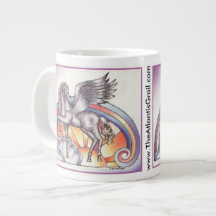 Café Grande Taza del jumbo de Quantum Pegaso