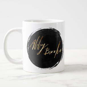 Café Grande Taza del logotipo de los arroyos