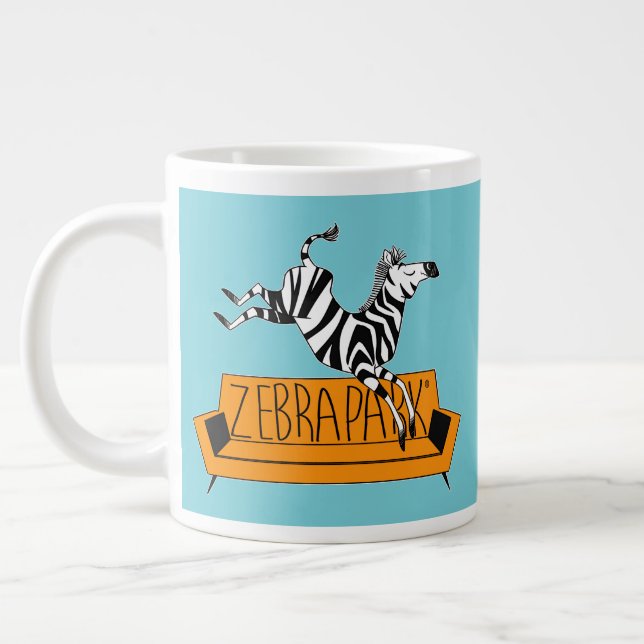 Café Grande Taza del logotipo de ZebraPark (Izquierda)