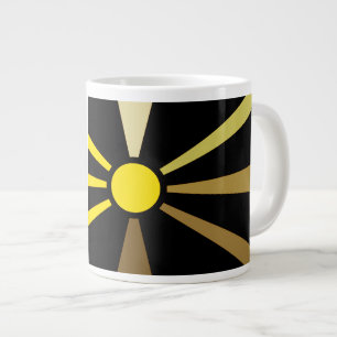 Café Grande Taza jónica de la cosechadora