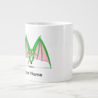 Café Grande Taza personalizada con el carácter del monstruo de