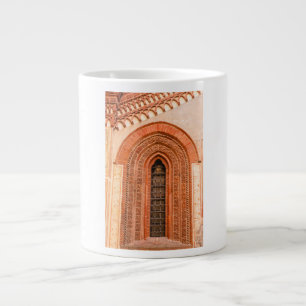 CAFÉ GRANDE VENTANA DE ESTILO GÓTICO TAZA JUMBO