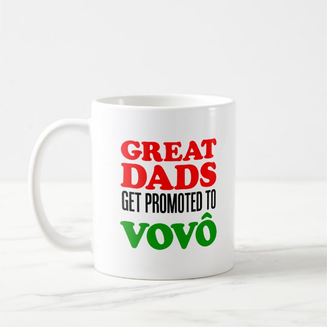 Café Grandes papás promovidos a la taza de Vovo (Izquierda)