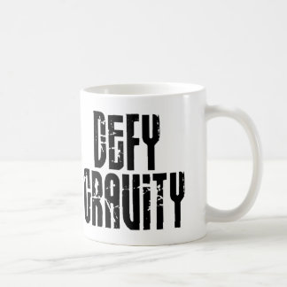 Café Gravedad del desafio - taza de la snowboard