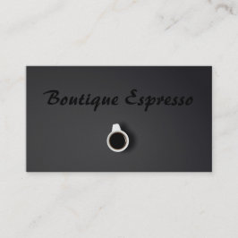 Café Gray Espresso Bar - Tarjeta de visita