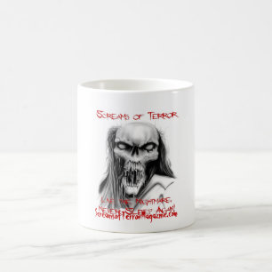 Café Gritos de la taza del terror