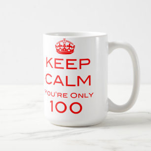 Café Guarde la calma que usted es taza de solamente 100