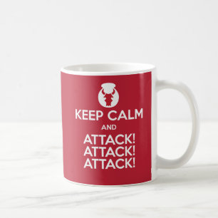 Café Guarde la taza de la calma y de Attack3x