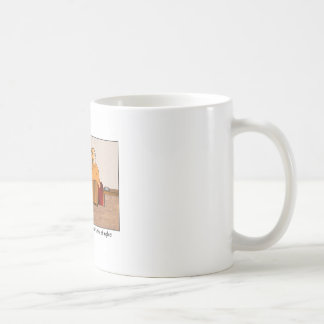 Café Hacia fuera con la taza del dibujo animado de las