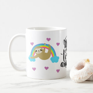 Café haga hoy sorprender: Taza de la pereza