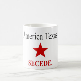 Café Haga la taza de América Tejas otra vez - Secede -