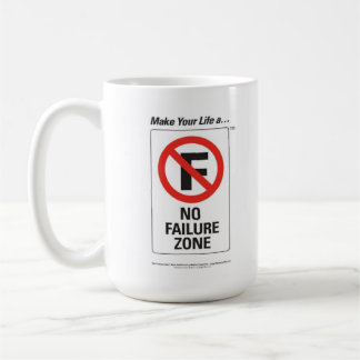 Café Haga su vida una taza de "ninguna zona del