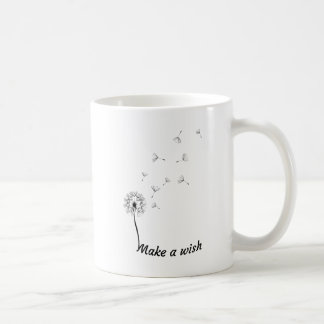 Café Haga una taza de consumición del diente de león