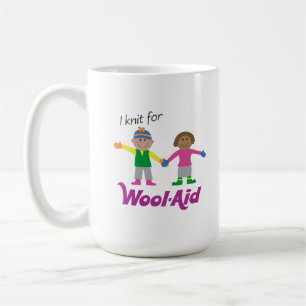 Café Hago punto para la taza de la Lana-Ayuda
