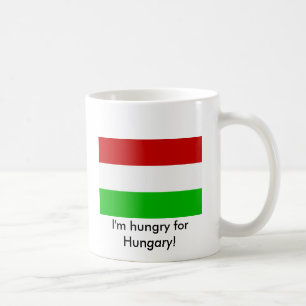 Café "Hambriento para taza de Hungría"