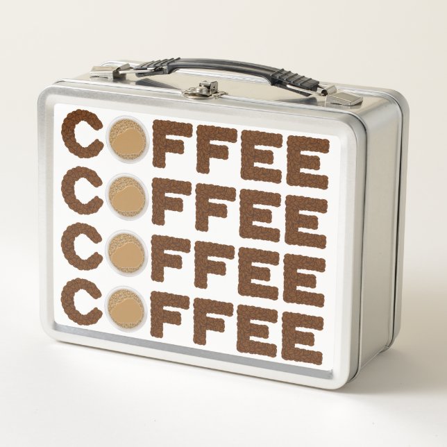Café hecho de frijoles de café y bebidas (Anverso)