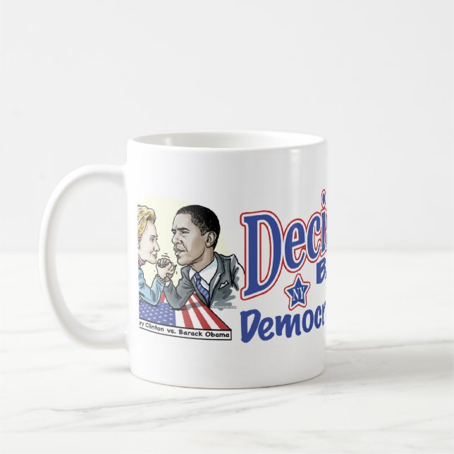 Café Hillary contra la taza de Obama (Izquierda)