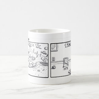 Café Historia de la taza cómica de la "imaginación" de