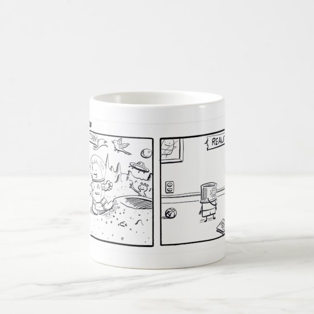 Café Historia de la taza cómica de la "imaginación" de (Centro)