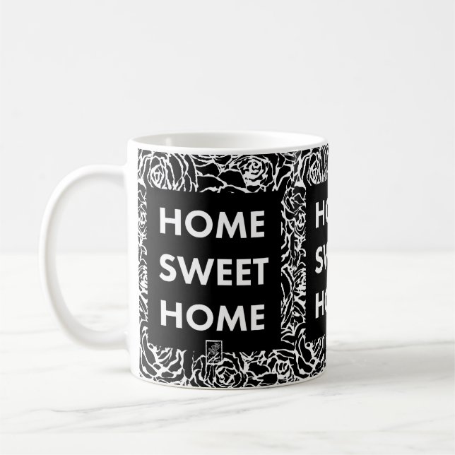 Café Hogar dulce hogar. Taza de café. (Izquierda)