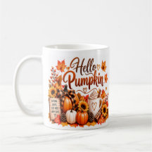 Hola Calabaza – Taza de Vibraciones Otoñales Acoge