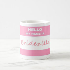 Café Hola taza de Bridezilla