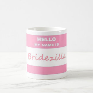 Café Hola taza de Bridezilla