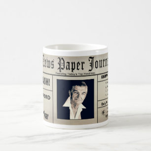 CAFÉ HOMBRE DE LA TAZA DEL AÑO - PERIÓDICO - PARTE