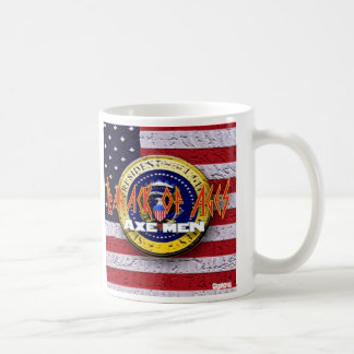 Café Hombres Barack del hacha de taza de las edades