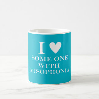 Café ♥ I alguien con la taza de Misophonia - turquesa