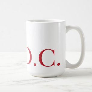 Café ¿I? Taza de DC