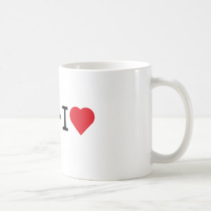 Café I taza de F# del corazón
