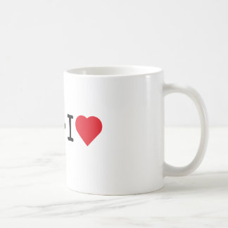 Café I taza de F# del corazón